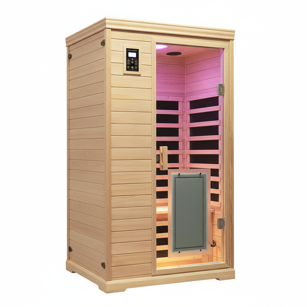Low EMF Canadian Hemlock Indoor Sauna (2 Person)